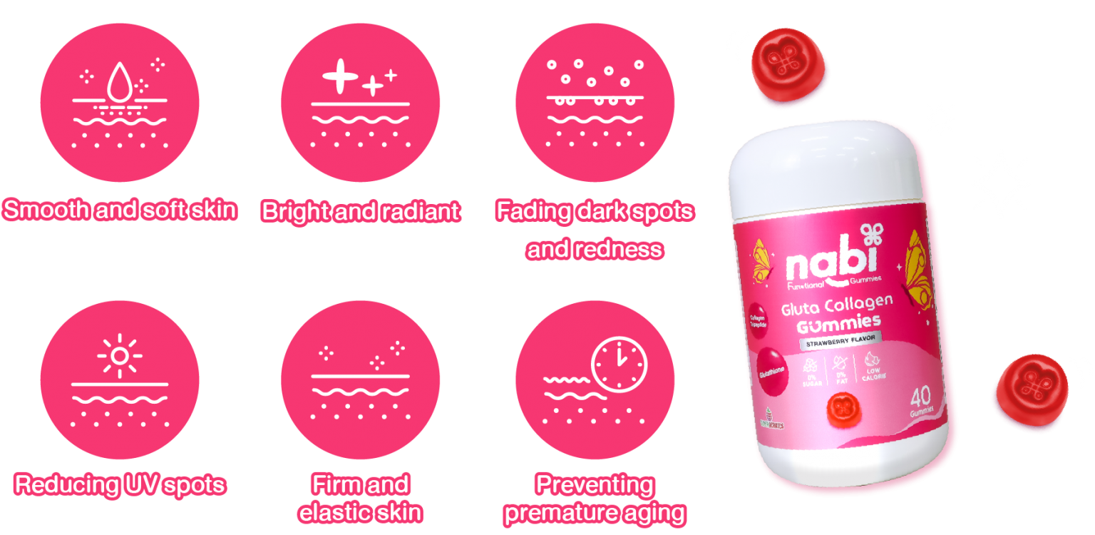 Nabi Gluta Collagen Gummies - Nabi Gummy