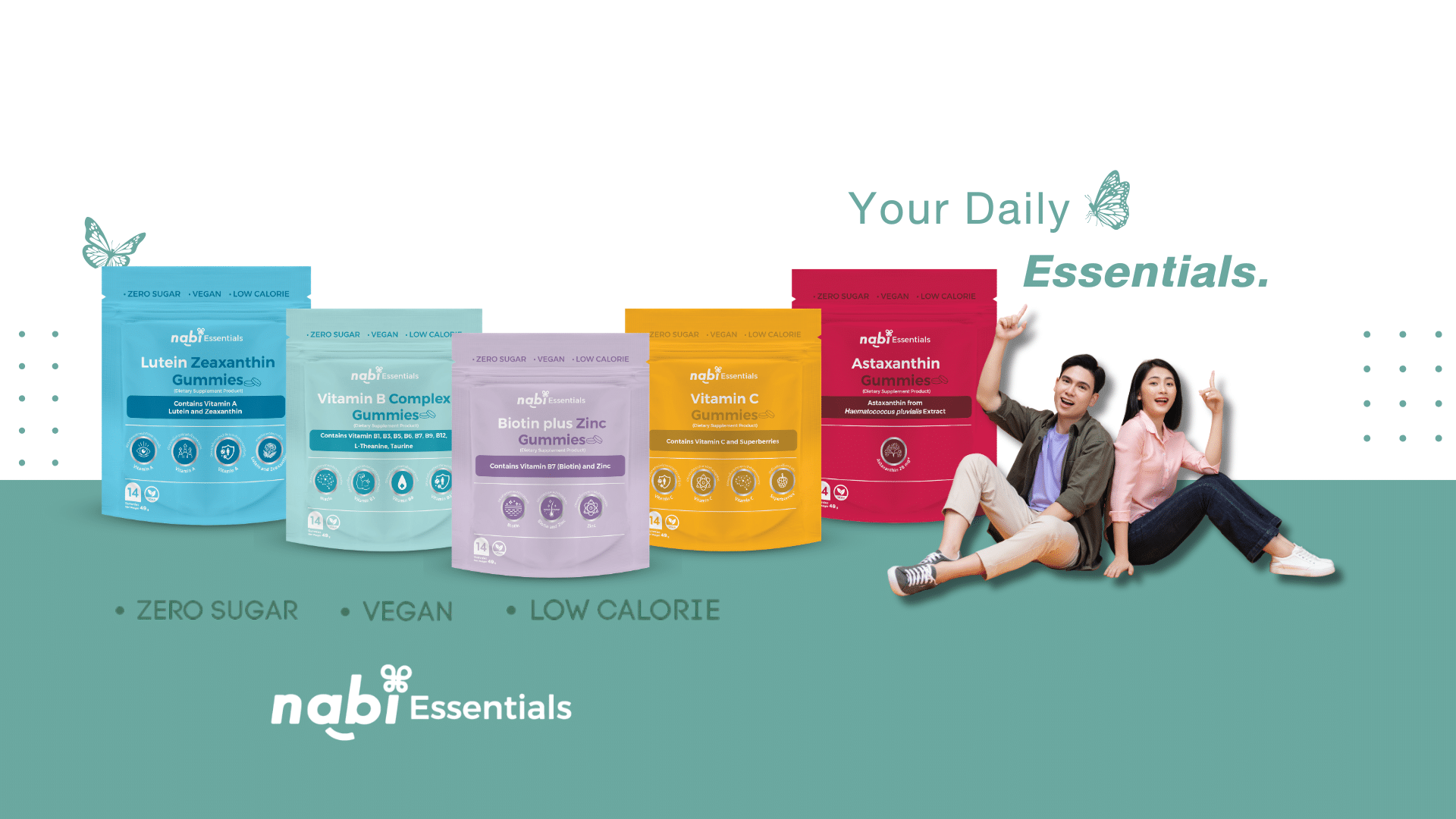 วิตามินเคี้ยวได้ Nabi Essentials