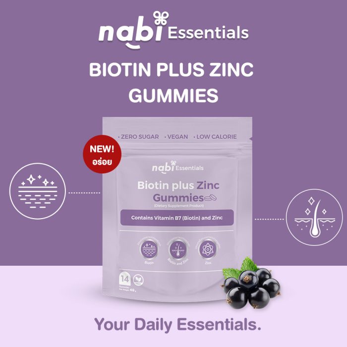 VITAMIN Biotin Plus Zinc_0 Nabi Essentials